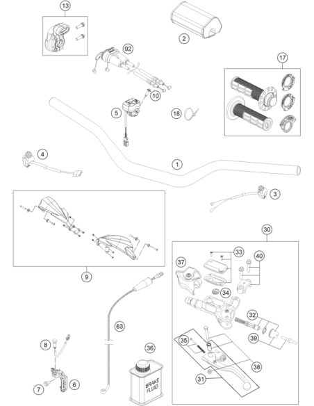 Clamp Cpl. 06 (KTM/HVA/GG)