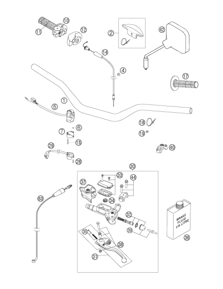 Clamp Cpl. 06 (KTM/HVA/GG)