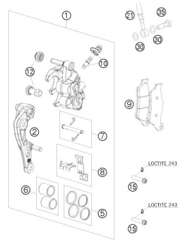 Banjo Screw 08 (KTM/HVA/GG) St:70
