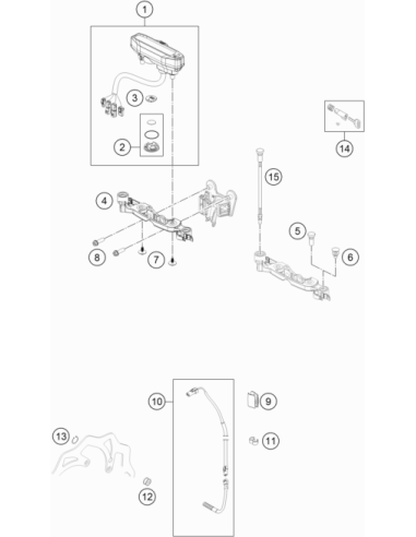 Cable Support 10/6mm 06 (KTM/HVA/GG)