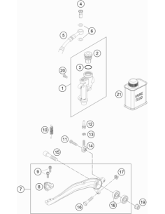 Push ROD L=28mm 03 (KTM/HVA/GG)