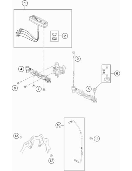 Spec. NUT F. Pull Switch Ws=17 (KTM/HVA/GG)