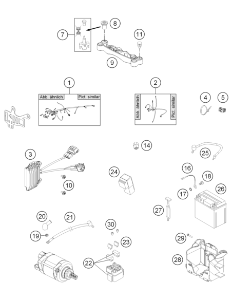 Spec. NUT F. Pull Switch Ws=17 (KTM/HVA/GG)