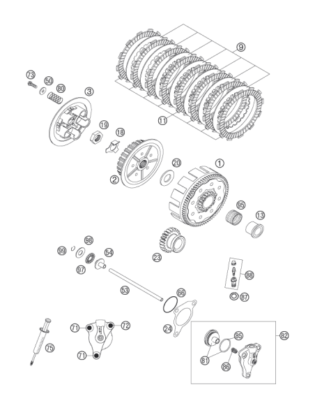 O-ring (KTM/HVA/GG)
