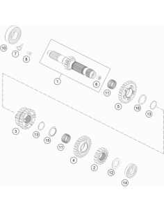 Stop Disc 25x31x1,5 (KTM/HVA/GG) 2