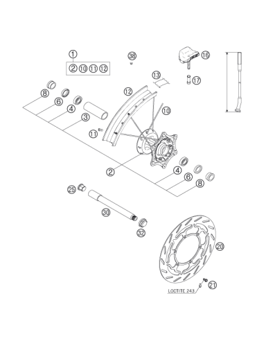 Plug FOR RIM (KTM/HVA/GG)