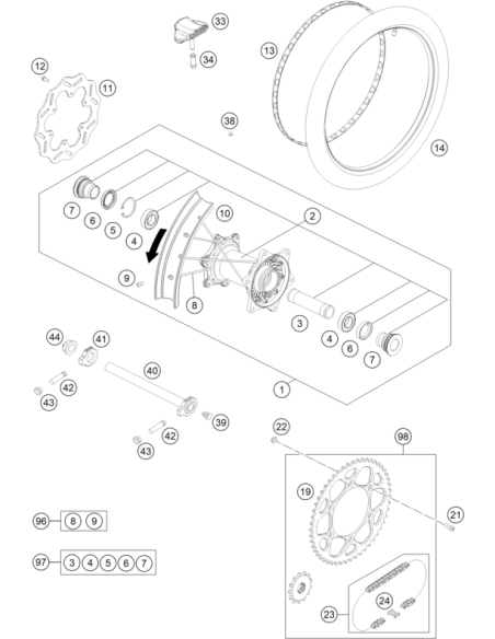 Plug FOR RIM (KTM/HVA/GG)