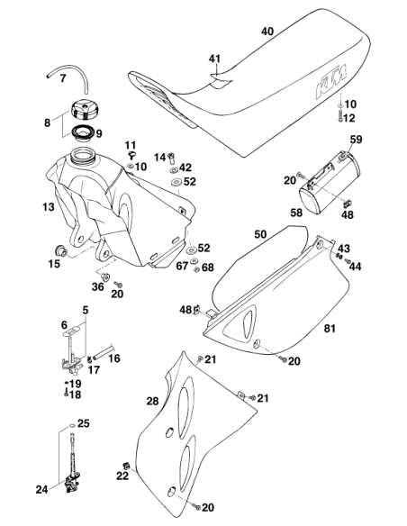 O-ring 11x1,8 NBR 70 (KTM/HVA/GG) St:70