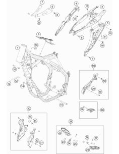 Sprocket Cover KIT (KTM/HVA/GG) 2