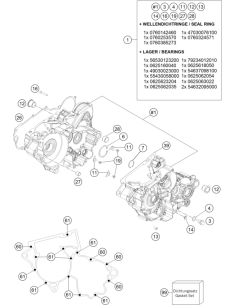 Engine Case Cmpl. (KTM/HVA/GG)