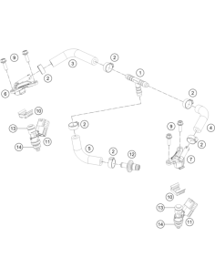 Injektor TOP Right (KTM/HVA/GG)