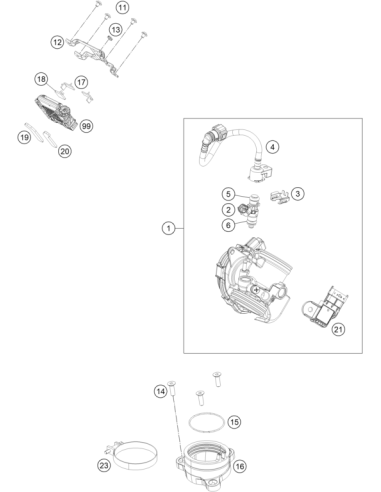 O-ring (KTM/HVA/GG)