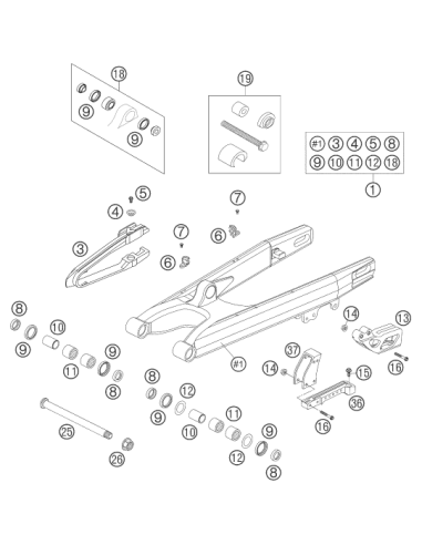 Self Locking NUT M6 10.9 (KTM/HVA/GG)