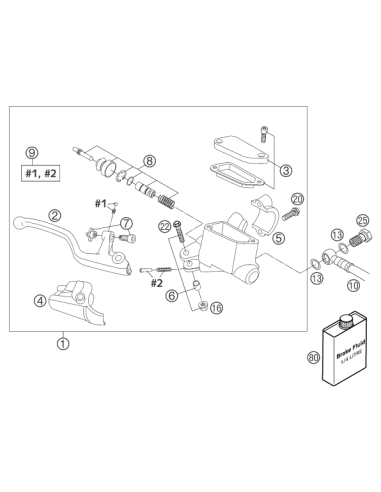 Self Locking NUT M6 10.9 (KTM/HVA/GG)