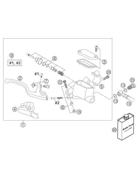 Self Locking NUT M6 10.9 (KTM/HVA/GG)
