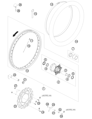 Self Locking NUT M6 10.9 (KTM/HVA/GG)
