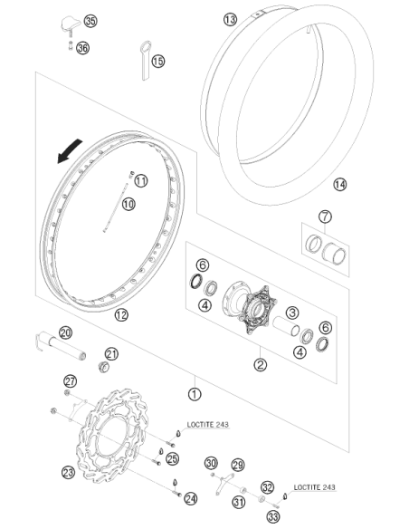 Self Locking NUT M6 10.9 (KTM/HVA/GG)