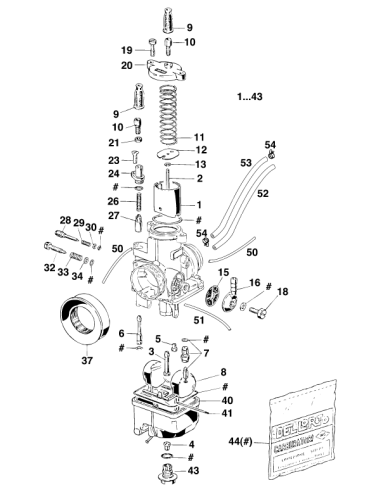 Adjustment Screw M6x0,75 (KTM/HVA/GG)