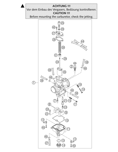 ARM PIN Float (KTM/HVA/GG)