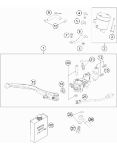 Ydnac-clamp 10101 (10.4mm) (KTM/HVA/GG)