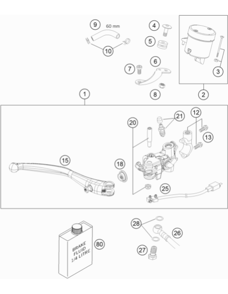Ydnac-clamp 10101 (10.4mm) (KTM/HVA/GG)