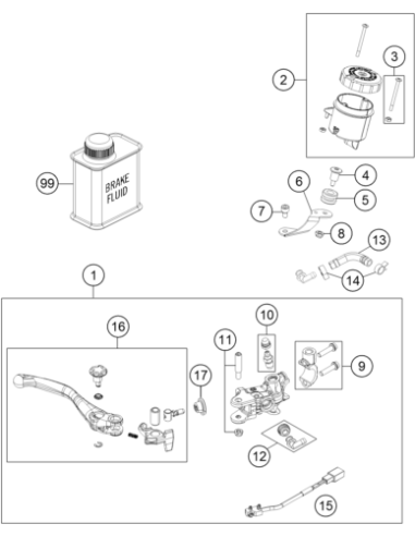 Ydnac-clamp 10101 (10.4mm) (KTM/HVA/GG)