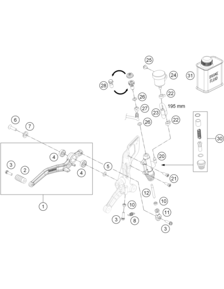 Ydnac-clamp 10101 (10.4mm) (KTM/HVA/GG)