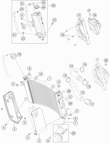 Ydnac-clamp 10101 (10.4mm) (KTM/HVA/GG)