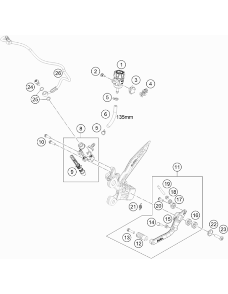 Ydnac-clamp 10101 (10.4mm) (KTM/HVA/GG)
