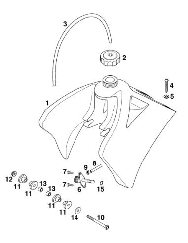 Ydnac-clamp 10101 (10.4mm) (KTM/HVA/GG)