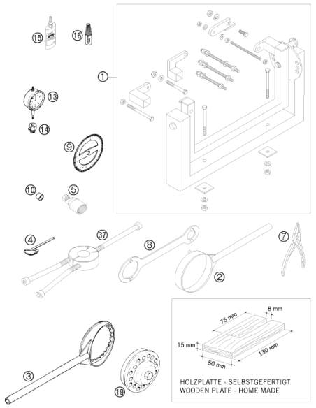 Flywheel Extractor (KTM/HVA/GG)
