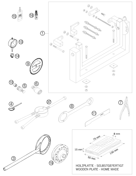 Flywheel Extractor (KTM/HVA/GG)