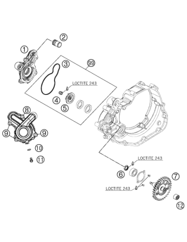 Screw IN Nozzle M20x1,5 (KTM/HVA/GG)