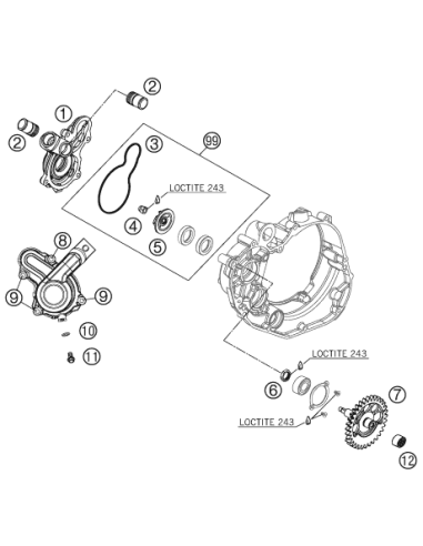 Screw IN Nozzle M20x1,5 (KTM/HVA/GG)