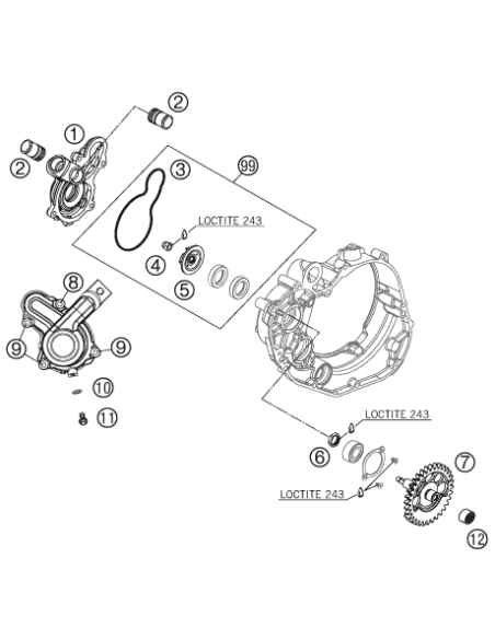 Screw IN Nozzle M20x1,5 (KTM/HVA/GG)