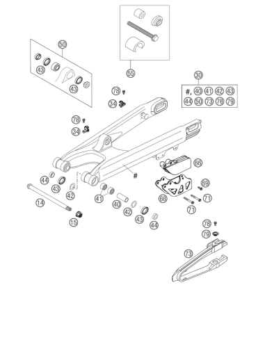 Needle Bearing HK 2216 (KTM/HVA/GG)