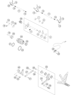 Compression Spring L=25mm D=0.9mm (KTM/HVA/GG)