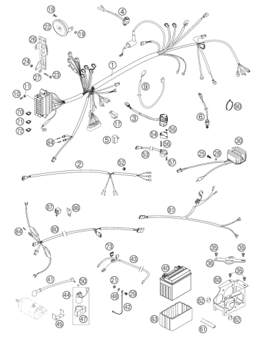 Bracket FOR Flasher Relay (KTM/HVA/GG)
