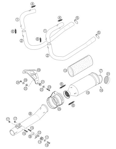 Special Washer ALU 8 X 24 MM (KTM/HVA/GG)
