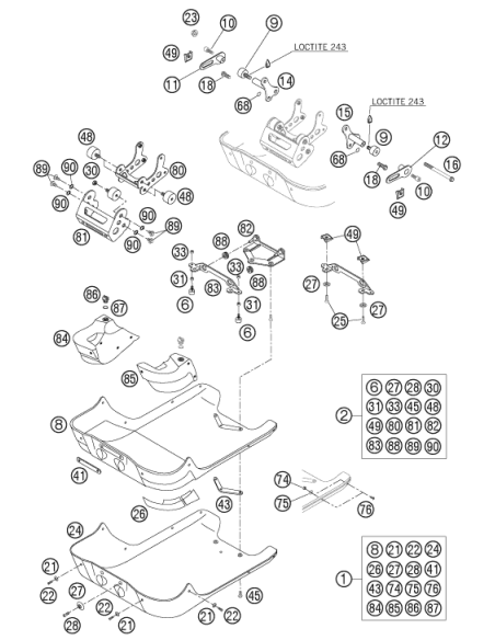 Special Washer ALU 8 X 24 MM (KTM/HVA/GG)