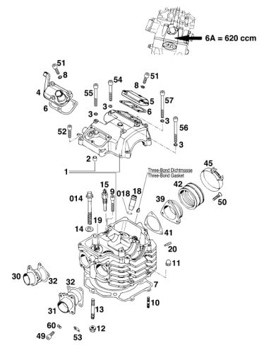 Vacuum Conection M6/3mm '97 (KTM/HVA/GG)