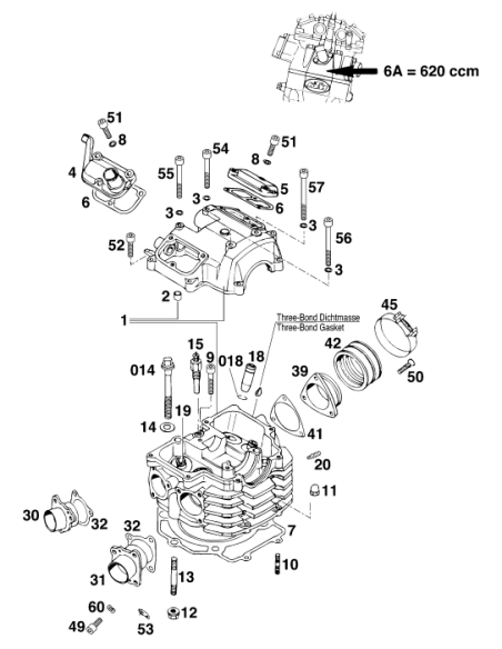 Vacuum Conection M6/3mm '97 (KTM/HVA/GG)