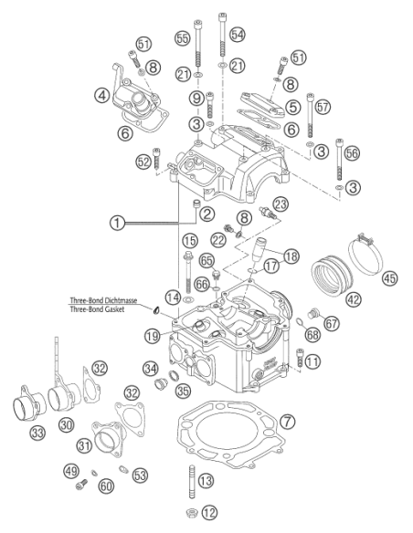 Vacuum Conection M6/3mm '97 (KTM/HVA/GG)