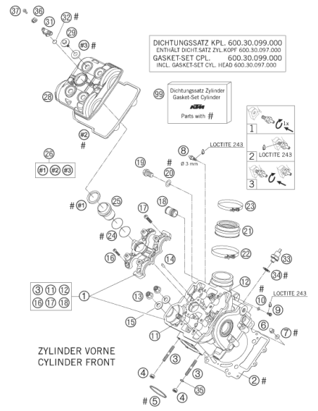 Vacuum Conection M6/3mm '97 (KTM/HVA/GG)