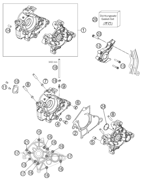 Vacuum Conection M6/3mm '97 (KTM/HVA/GG)