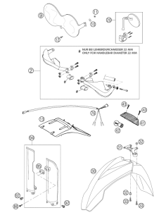 Spacer Bushing Front Fender (KTM/HVA/GG) 2