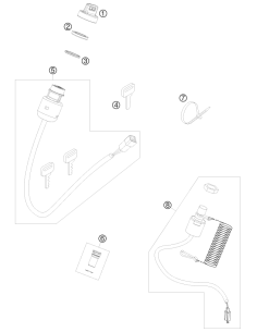 Washer F. Ignition Lock 03 (KTM/HVA/GG) 2