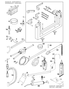 Mounting Tool F.bearing NJ 207 (KTM/HVA/GG)