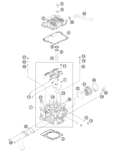 Ydnac-clamp 10173 (16mm) (KTM/HVA/GG)