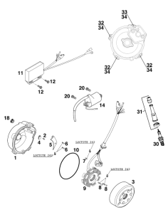 Ignition Coil (KTM/HVA/GG)